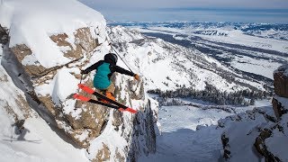 How NOT to Ski Corbets Couloir  Great Fall [upl. by Hadria868]