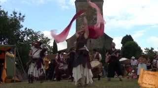 Les Compagnons du Gras Jambon  Les Médiévales de Termes 2014 [upl. by Fiester]