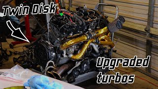 Massive transformation for the N54 Pure 600 TurbosDKM Twin disk Full Maintenance DIY [upl. by Royden732]