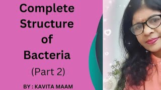 STRUCTURE OF BACTERIA FOR ALL EXAMNEET TGTPGTLTDSSBKVSNVS [upl. by Franni203]