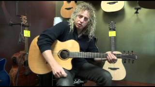 Northwest Guitars LAG T100ACE acoustic electric guitar demo [upl. by Rojam]