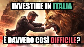 Quanto si investe davvero in ITALIA [upl. by Welbie]