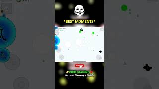 AFK MASS TROLLING Would you fall for this Agario Mobile shorts [upl. by Naujej]