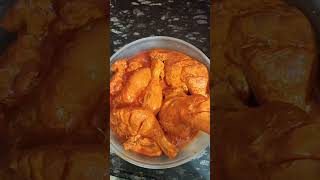 Chicken leg piece with schezwan gravy food chicken recipe youtubeshorts cookingfood [upl. by Gottfried]