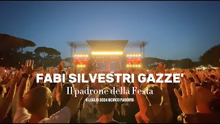 Fabi Silvestri Gazze  Il padrone della festa  Live Circo Massimo 6 Luglio 2024 [upl. by Hakeem]