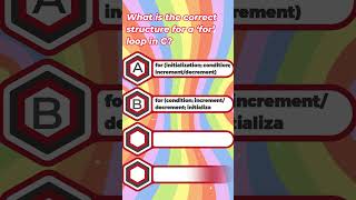 What is the correct structure for a ‘for’ loop in C Programing cconsoleapplication forloop [upl. by Bate]