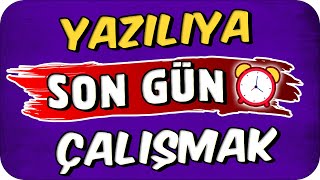 Yazılıya Çalışmayı Son Güne Bırakanlar İzlesin ✍🏻 8Sınıf Taktikleri [upl. by Obara77]