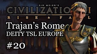 20 Deity TSL Europe Rome Lets Play Recreating the Roman Empire Modded [upl. by Ennairam]