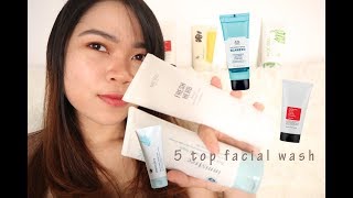 TOP 5 FACIAL WASH  FOR SENSITIVE amp ACNE PRONE SKIN  Indonesia [upl. by Latsyrk]