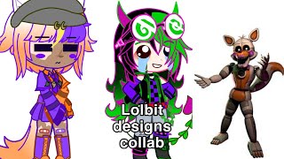 Lolbit fake collab designs [upl. by Rotow]