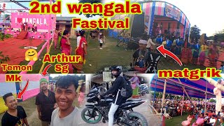 2nd day Wangala festival at Karbi Anglong ll I Meet garo famous cycling Rider ll 100th drum Wangala [upl. by Ylrbmik]