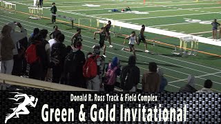 Boys 100m Dash Final  Green amp Gold Invitational 2024 High School Track and Field [upl. by Trebo]