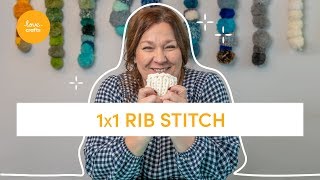 1x1 Rib stitch Knit [upl. by Irod]