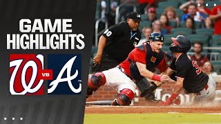 Nationals vs Braves Game Highlights 82324  MLB Highlights [upl. by Ennovihs617]