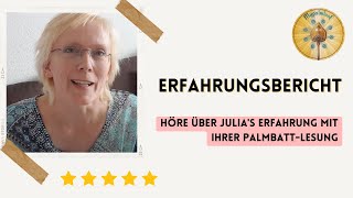 Julias Erfahrung mit der Online Palmblattlesung mit der indischen Palmblattbibliothek [upl. by Reiss]