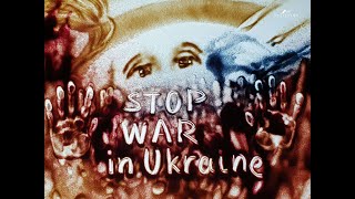 Stop War in Ukraine  Tetiana Galitsyna z Mam Talent Malowanie Piaskiem  Wojna na Ukrainie [upl. by Laup]