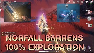 100 Norfall Barrens Exploration  Wuthering Waves [upl. by Coonan]