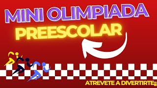 ACTIVIDADES PARA REALIZAR MINIOLIMPIADA DE PREESCOLAR ATREVETE A JUGAR [upl. by Narud]