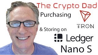 How to Purchase Tron and Store it on a Ledger Nano S [upl. by Nottus]