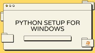 Python Setup for Windows [upl. by Cooke436]