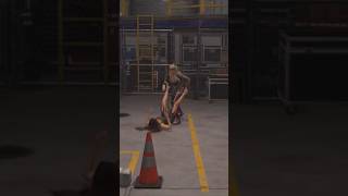 WWE 2K24 Sharpshooter on Reporter Cathy Kelley🔥🔥 wwe2k24 wwe shorts [upl. by Piero]