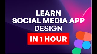 Mastering Social Media App UI Design StepbyStep Guide  Figma Tutorial [upl. by Ahsemac]