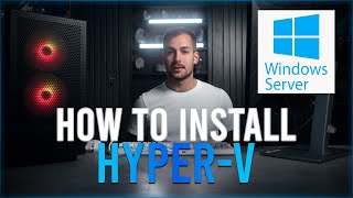 How to Install Microsoft HyperV in Windows Server 2022 [upl. by Aissela]