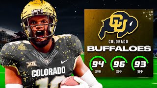 THE COLORADO REBUILD College Football 25 Dynasty Season 1 [upl. by Winston711]