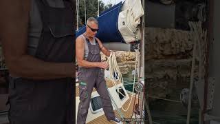 How to tie up a rope chapter 2 seamanship [upl. by Adle102]