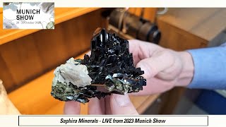 Saphira Minerals  LIVE at the 2023 Munich Show [upl. by Jorey532]