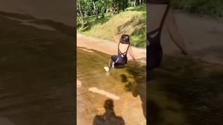 fall into the water 🌊💦 fail funny fall prank hurt laugh comedy [upl. by Auqenat]