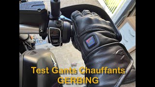 Test gants chauffants GERBRING  Plus dexcuses pour ne pas rouler lhiver [upl. by Chesnut]