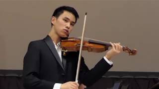 Kevin Zhu amp Anna Geniushene  Sonata n 2 in Re magg op 94bis SProkofiev [upl. by Orrocos]