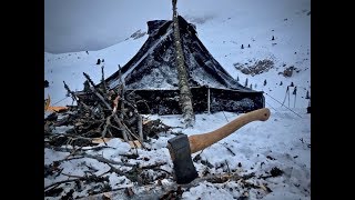 Winter camp in the Dolomites ITA [upl. by Ainud]