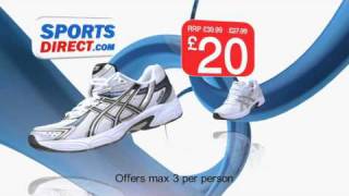 Sportsdirectcom  Asics Running Footwear [upl. by Kampmann286]