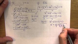 Matematik 4  Lösning av Nationella provet vt2013 del A del 1 av 2 [upl. by Notanhoj]