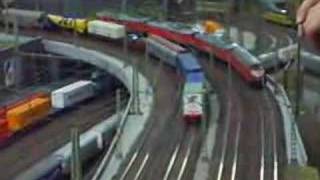 Modellbahn Club Kiel5 Big HO Model Railway Layout scenery railroad toy trains [upl. by Barnard784]