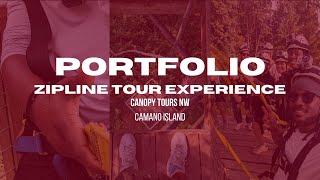 Zipline Tour Experience Canopy Tours NW Camano Island WA [upl. by Hedi]