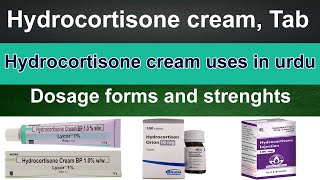 Hydrocortisone cream uses in Urdu Hydrocortisone tablets hydrocortisone injection  Hindi [upl. by Veator198]