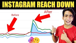 Instagram Reach Down Problem  Instagram Followers Decreasing Problem  Reels Views Down Problem [upl. by Raynor]