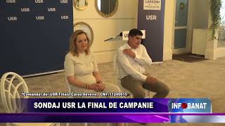 Sondaj USR la final de campanie [upl. by Nohtan]