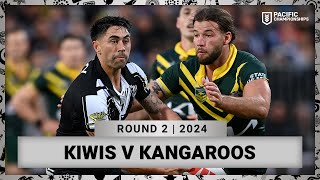 Pacific Championships 2024  New Zealand Kiwis v Australian Kangaroos  Full Match Replay [upl. by Yatnahc]