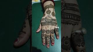 Diwali mehandi designmehndi heena mehndidesign backhandmehndbridalmehendi bridalmehndidesign [upl. by Ennairol]