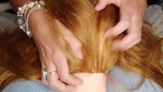 ASMR AGGRESSIVE NAPE SCRATCHING amp HEAD SCRATCHING  aggressiveasmr scratching asmrscratching [upl. by Akelam]