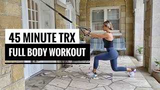 45 Minute TRX Full Body Workout [upl. by Orgell]