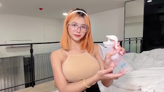 4 minutes Breastfeeding with Yumi  Tips amp Breast Pump Tutorial  Pump With Me [upl. by Outlaw24]