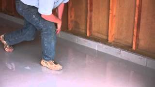 Painting a Garage Floor Part 13 Post Painting Inspection [upl. by Enirhtak914]