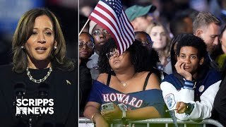 Kamala Harris doesnt speak at watch party expected to address nation today [upl. by Aicemed]