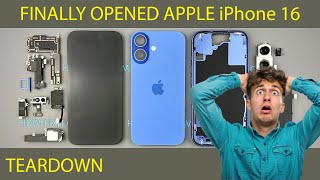 I Opened Apple iPhone 16 – New Battery Removal Process Revealed [upl. by Lavro]