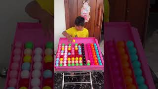 Top world record 13x11 143 ball color Puzzle sort ball solve challenge very clever [upl. by Ecertap]